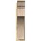 Ekena Millwork Westlake Traditional Rough Sawn Outlooker, Douglas Fir, 8"W x 28"D x 34"H OUT08X28X34WTL01RDF - alternate 3